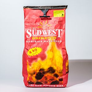 Sudwest Briquettes Sudwest is an outstanding brikett that will give you a long lasting braai.